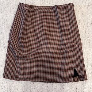 XXS Abercrombie & Fitch Plaid Skirt
